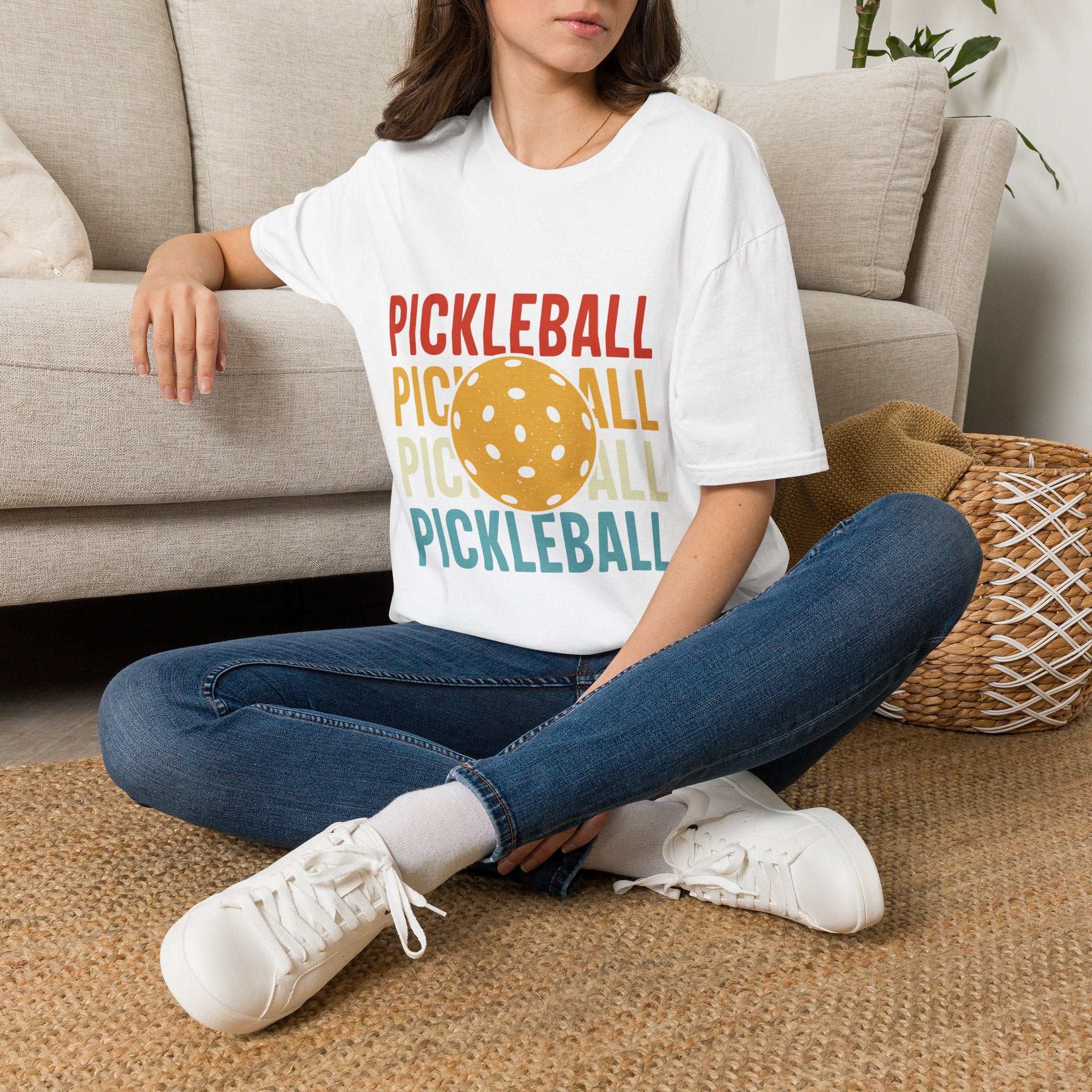 Vintage Pickleball T-Shirt — "Vintage Pickleball Social Club" Retro Graphic Tee